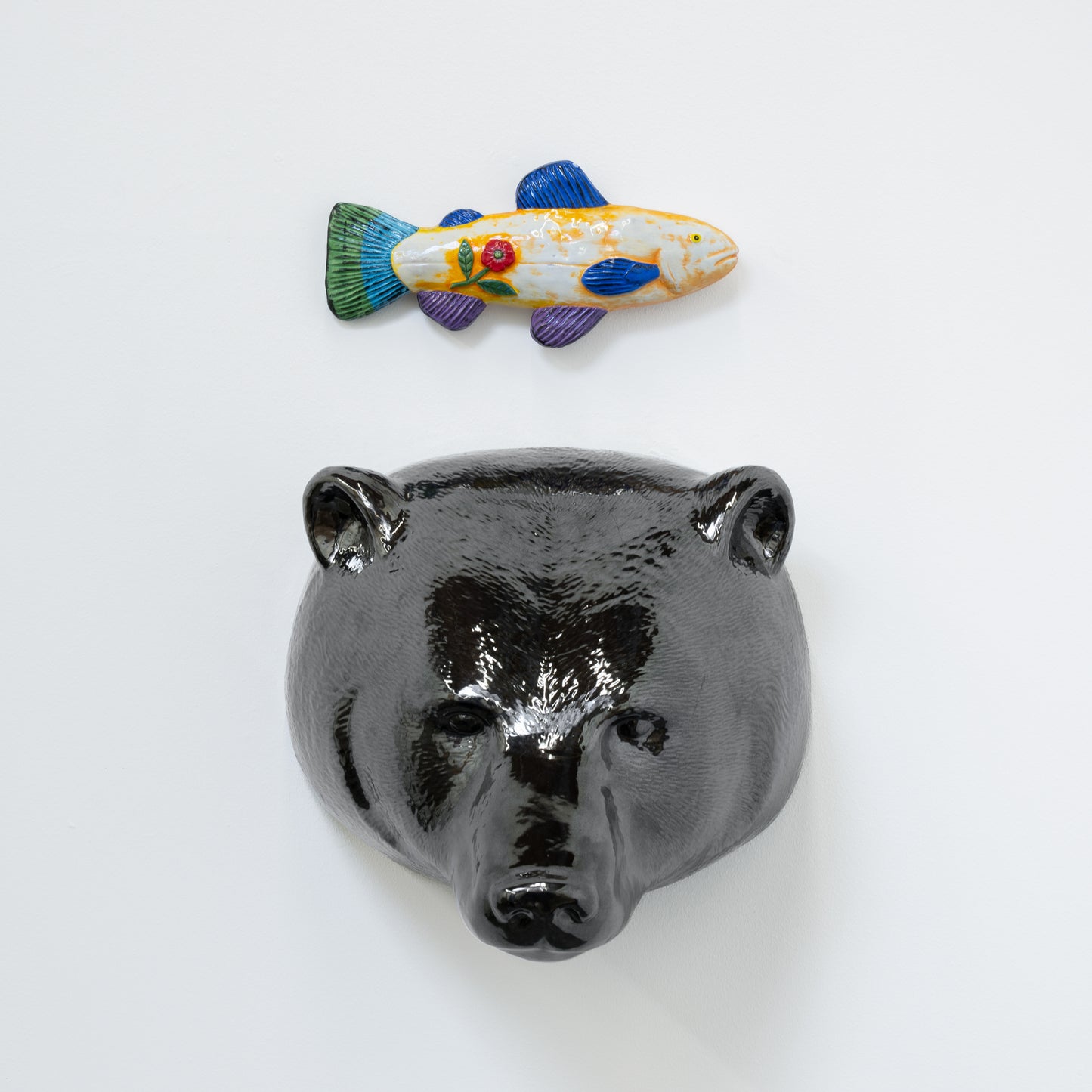 Marilyn Lysohir • Bear with Orange Fish