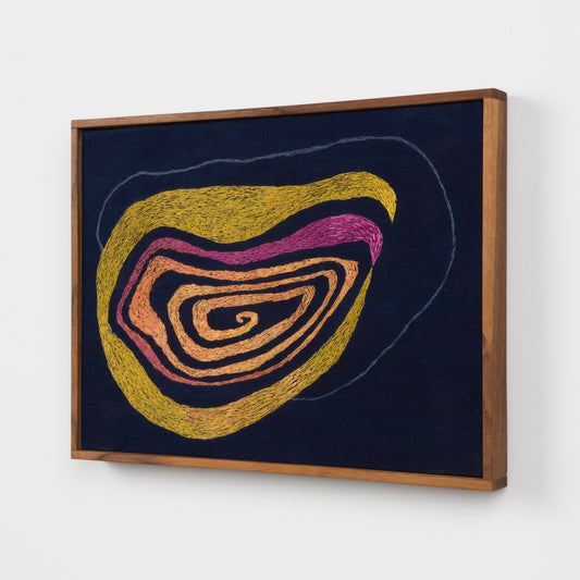 Vanessa Chow • Cosmic Whirlpool with Blue Line