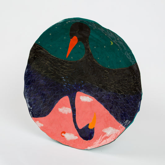 Emily Marchand • Blue Heron and the Vulture