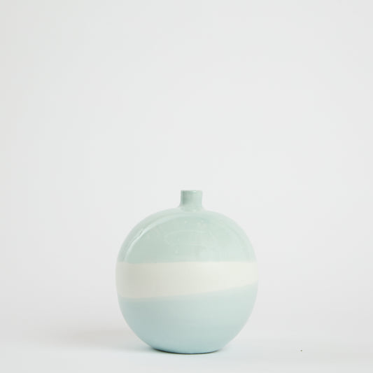 Kerry Kaneda Meyer • Blue Celadon Bubble Vase