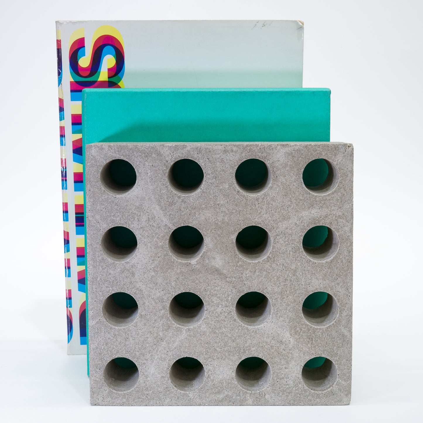 MLARKE • Brutalist Dot Bookend