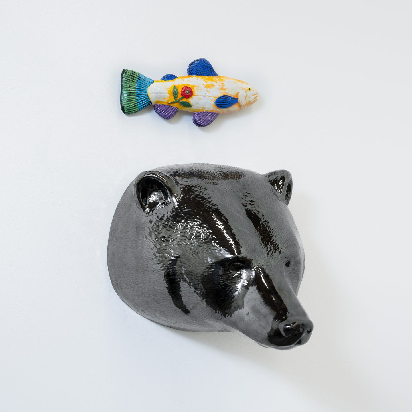 Marilyn Lysohir •  Bear with Orange Fish