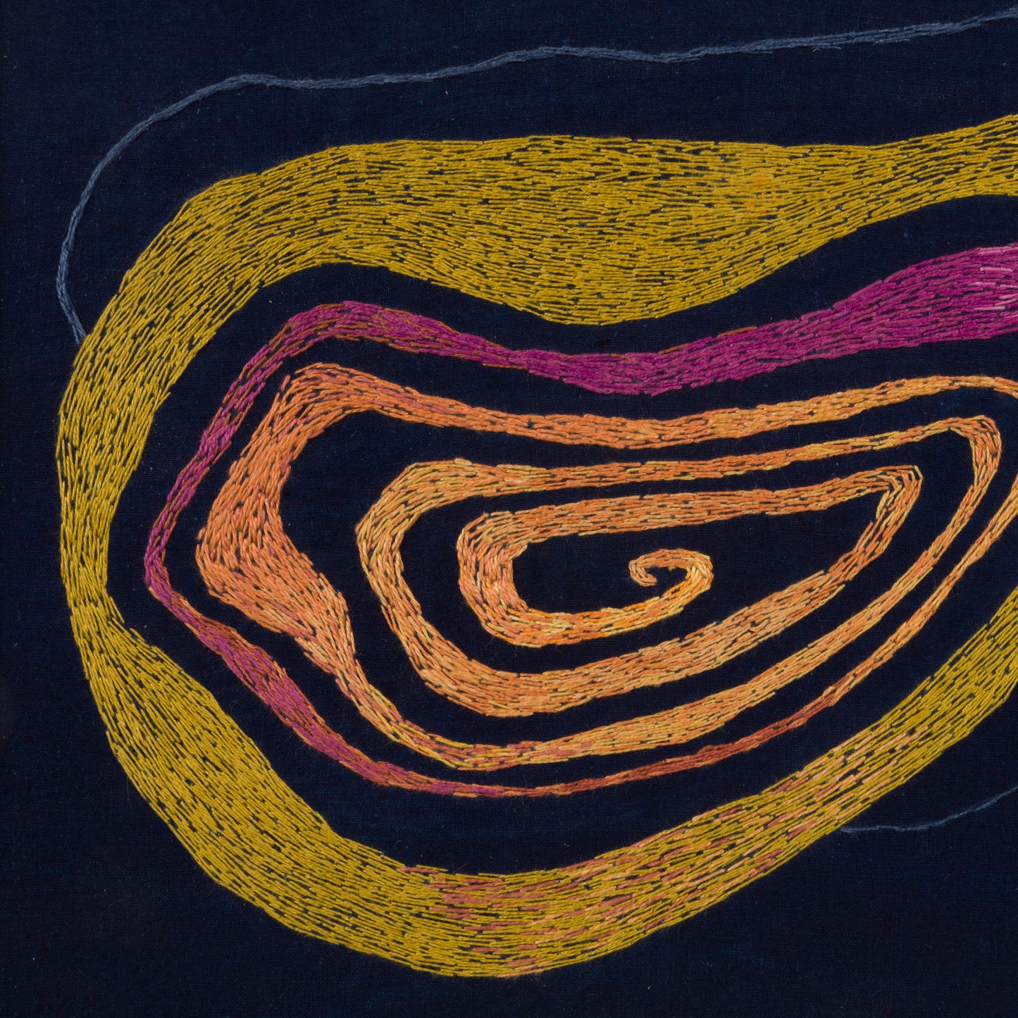 Vanessa Chow • Cosmic Whirlpool with Blue Line