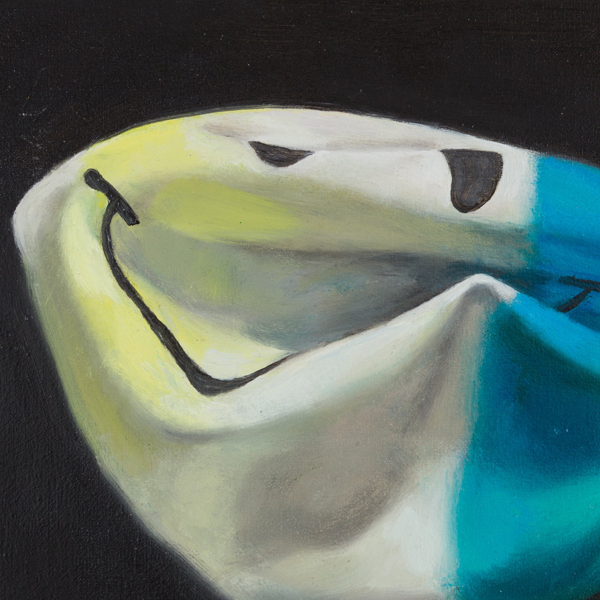 Deflated Happy Face | Playful Contemporary Art | Ochi Shop – OCHI