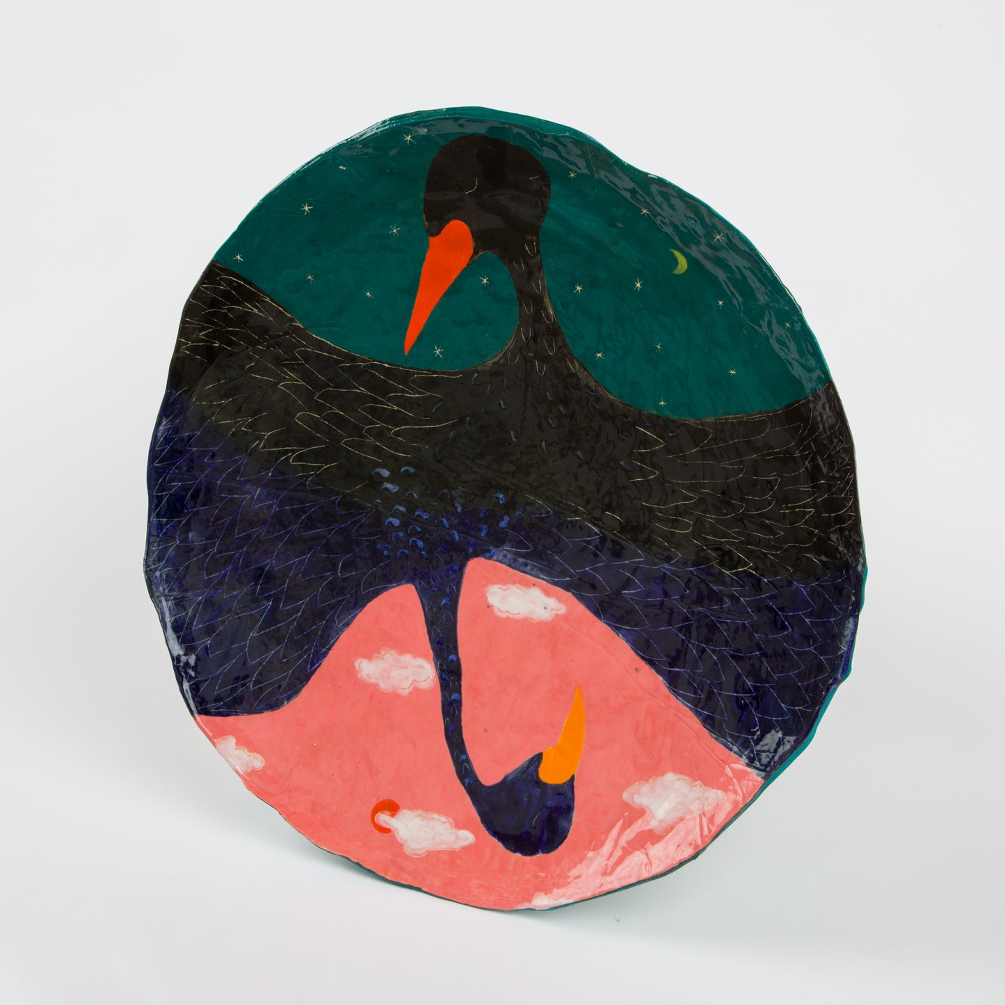 Emily Marchand • Blue Heron and the Vulture