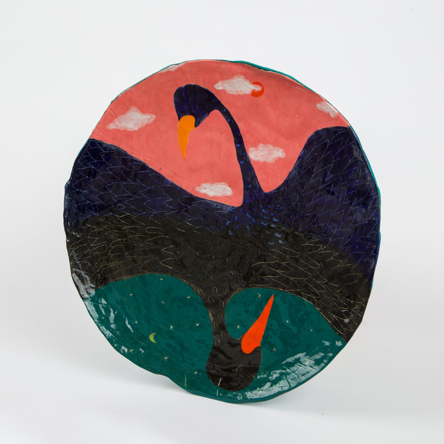 Emily Marchand • Blue Heron and the Vulture