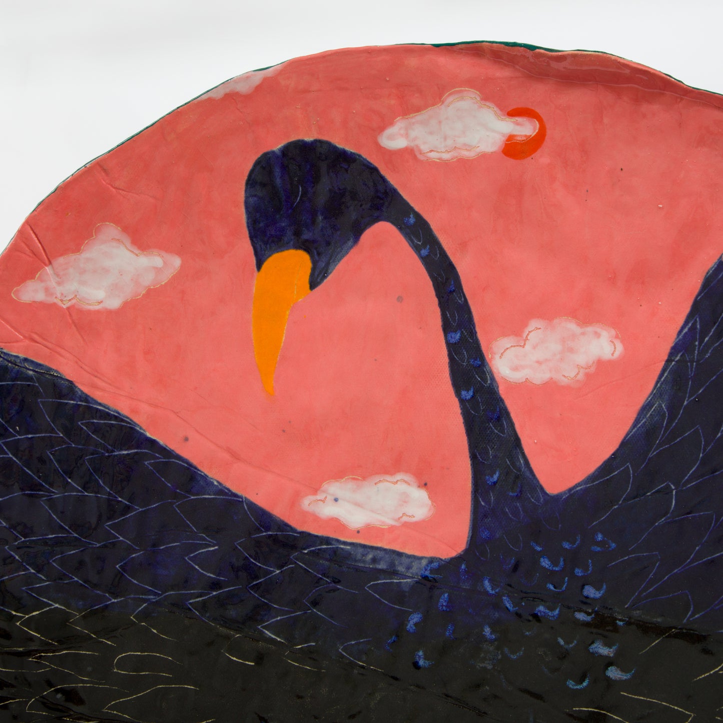 Emily Marchand • Blue Heron and the Vulture