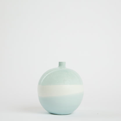 Kerry Kaneda Meyer • Blue Celadon Bubble Vase