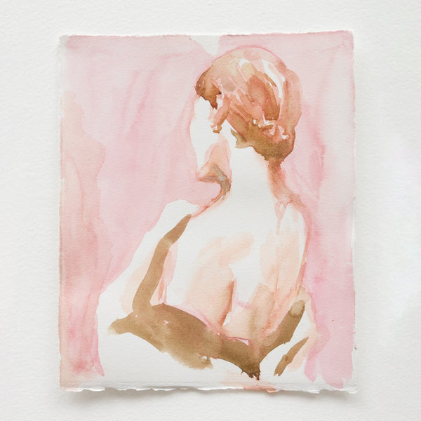 OCHI_Avery Wheless_Turning Red_watercolor on paper_artwork on paper
