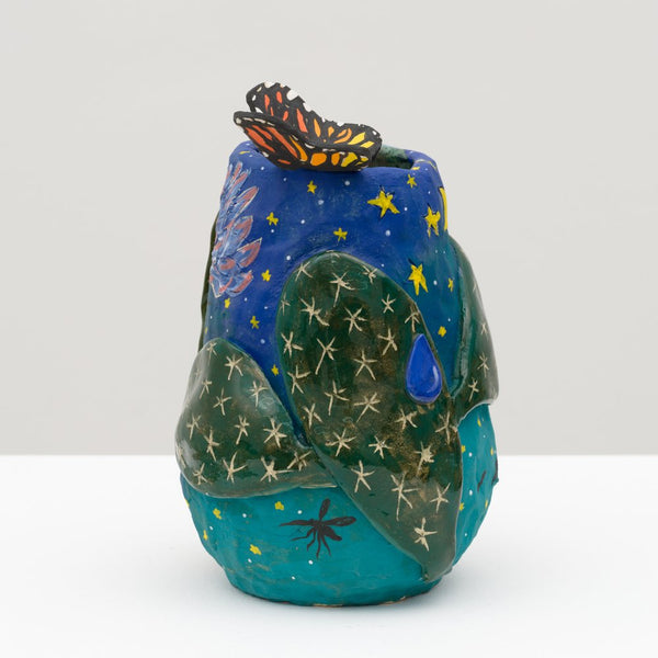 EMILY MARCHAND NIGHT BLOOMS VESSEL (MONARCH)