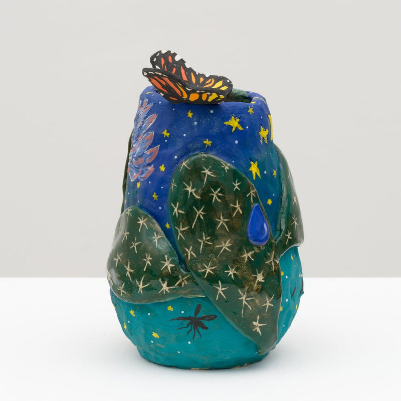 EMILY MARCHAND NIGHT BLOOMS VESSEL (MONARCH)
