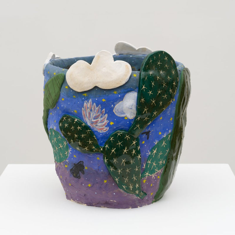 EMILY MARCHAND SNAKE IN THE GARDEN VESSEL