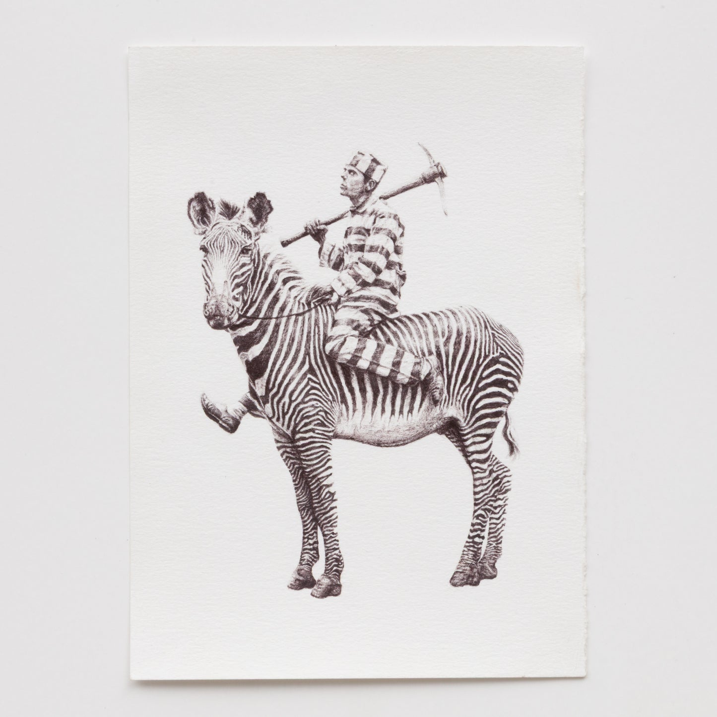 OCHI_Langley Fox_Partners in Crime_Ballpoint Pen on Paper_artwork on paper
