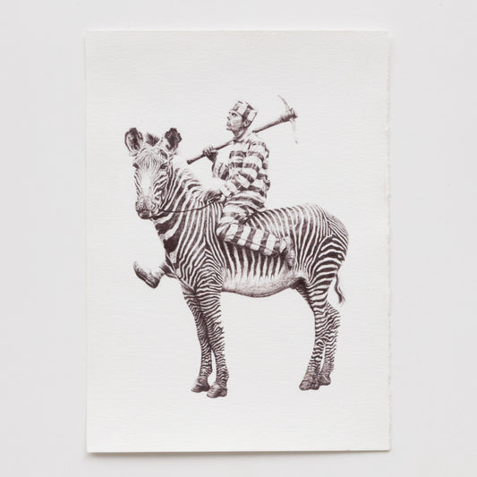 OCHI_Langley Fox_Partners in Crime_Ballpoint Pen on Paper_artwork on paper