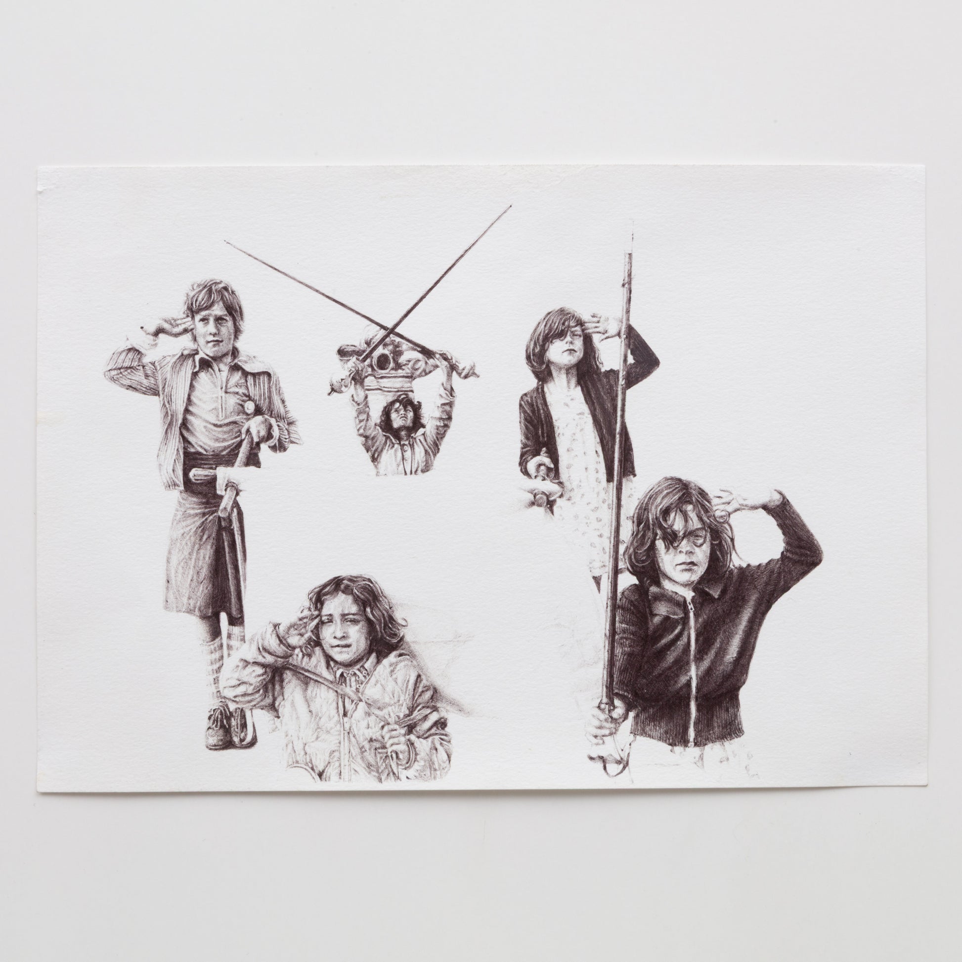OCHI_Langley Fox_Revolt_Ballpoint Pen on Paper_art collection