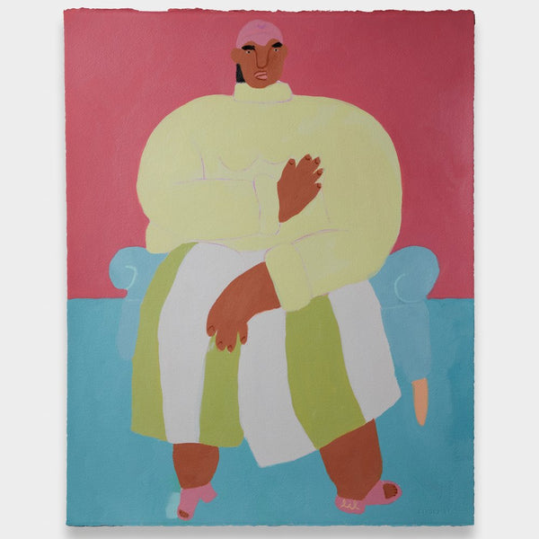 OCHI_Lilian Martinez_Banana_Acrylic on paper_art collection