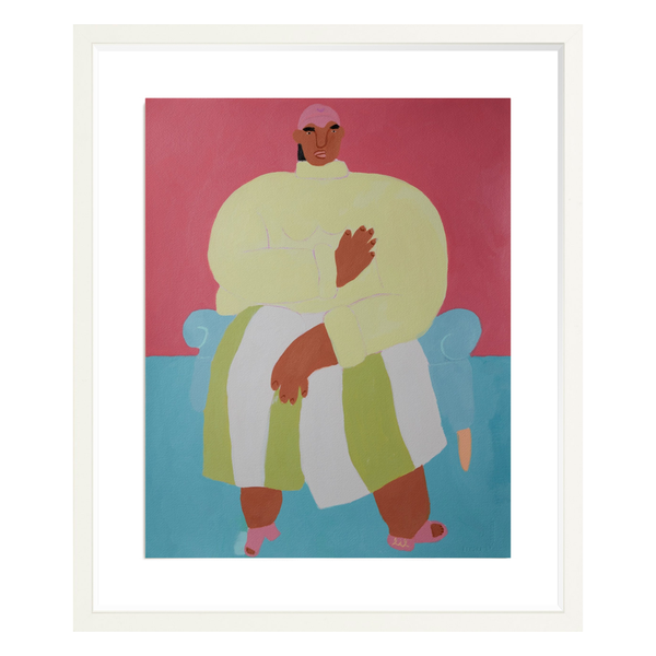 OCHI_Lilian Martinez_Banana_Acrylic on paper_artwork on paper