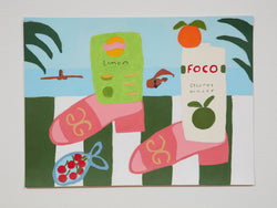 OCHI_Lilian Martinez_Foco Coco_Acrylic On Paper_art collection