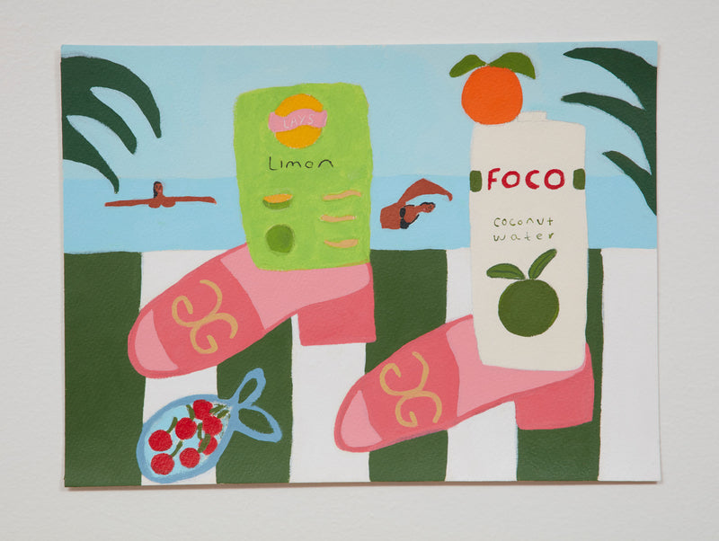 OCHI_Lilian Martinez_Foco Coco_Acrylic On Paper_art collection
