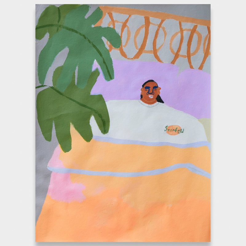 OCHI_Lilian Martinez_Sleep Sleep_Acrylic on paper_art collection