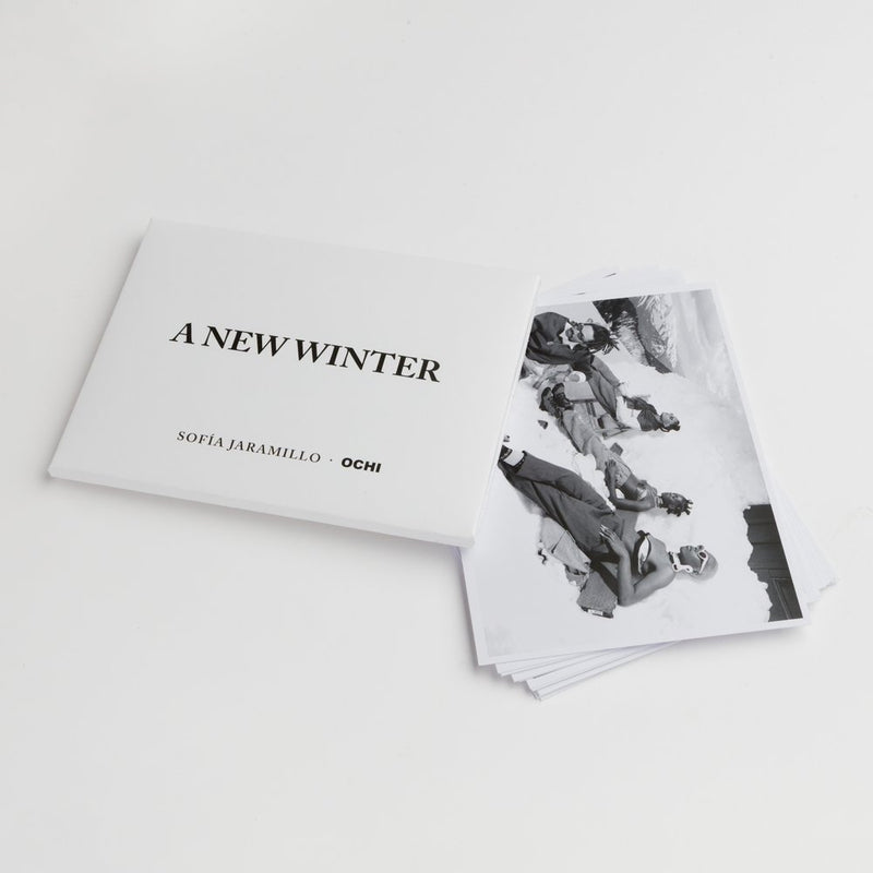 SOFÍA JARAMILLO A NEW WINTER POSTCARDS