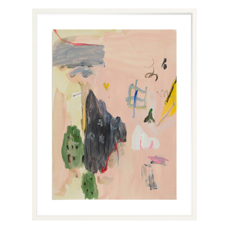 OCHI_b chehayeb_nopal_Acrylic on paper_artwork on paper