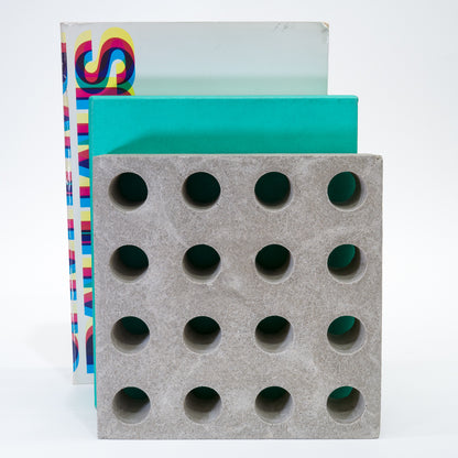 MLARKE • Brutalist Dot Bookend